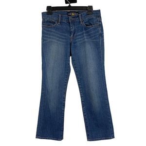 Women’s Lucky Brand Jeans Size 2 Sweet'n Crop 0306 Blue Stretch Straight Leg